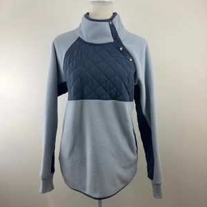 Abercrombie & Fitch fleece blue pullover‎